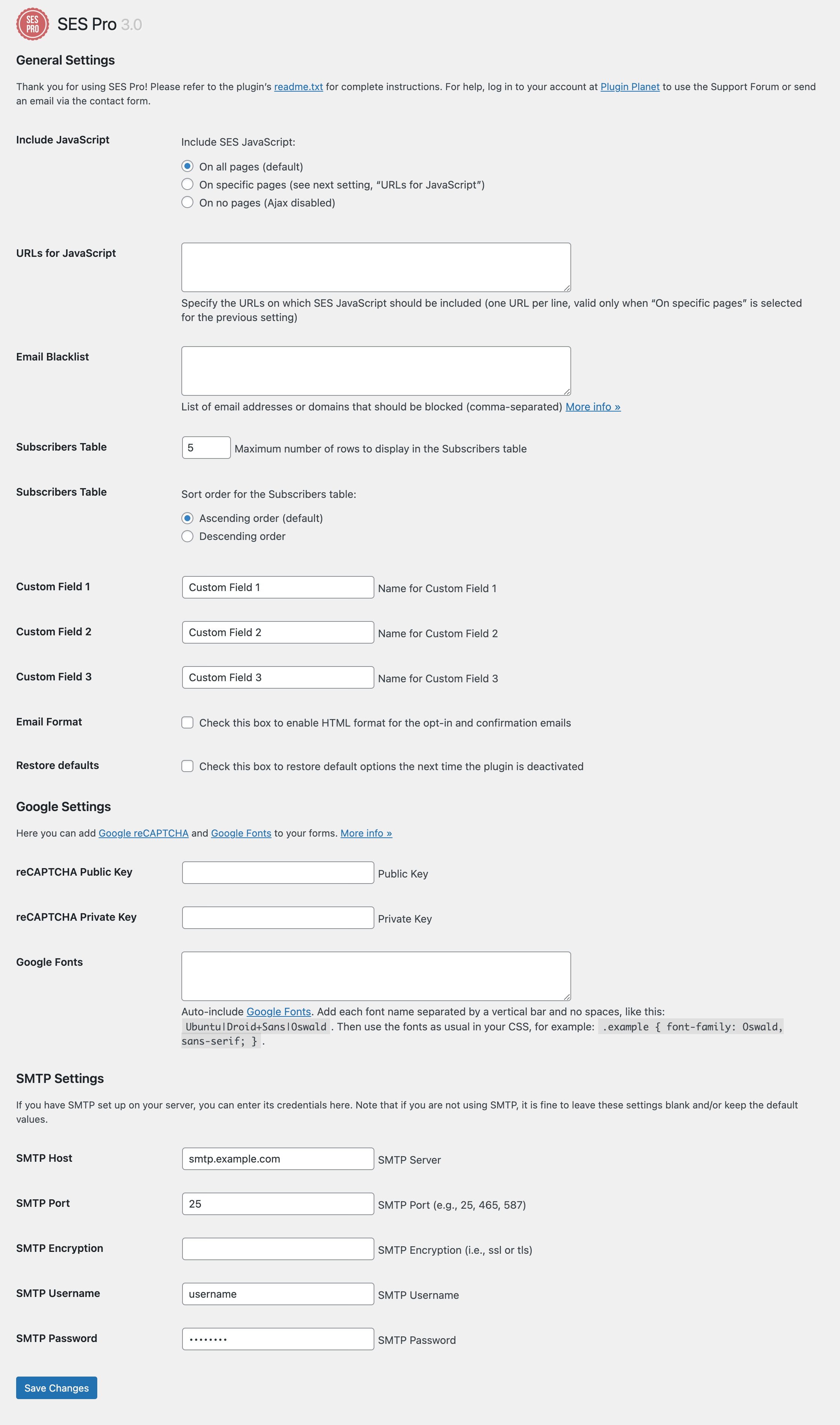 Plugins categorized as ses